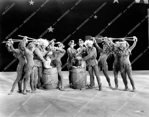 crp-16233 1934 chorus girls dancers MGM technicolor short subject film The Old Mill Stream (no IMDB) crp-16233