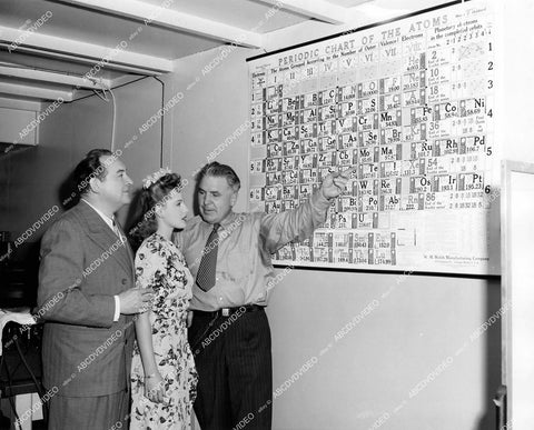 crp-16296 1944 Edward Arnold, Dorothy Morris, LAPD Lt Leland V Jones film Main Street After Dark crp-16296