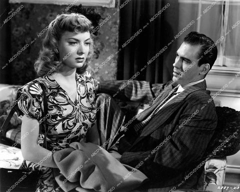 crp-16319 1944 Tom Trout, Audrey Totter film Main Street After Dark crp-16319