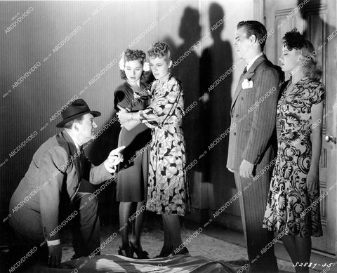 crp-16329 1944 Audrey Totter, Selena Royle, Dorothy Morris, Edward Arnold, Tom Trout film Main Street After Dark crp-16329