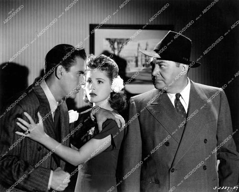 crp-16331 1944 Edward Arnold, Dorothy Morris, Tom Trout film Main Street After Dark crp-16331