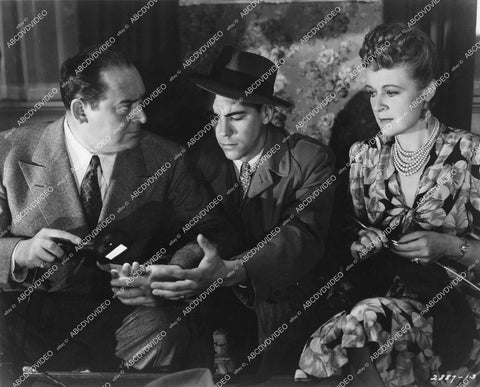 crp-16336 1944 Edward Arnold, Tom Trout, Selena Royle film Main Street After Dark crp-16336
