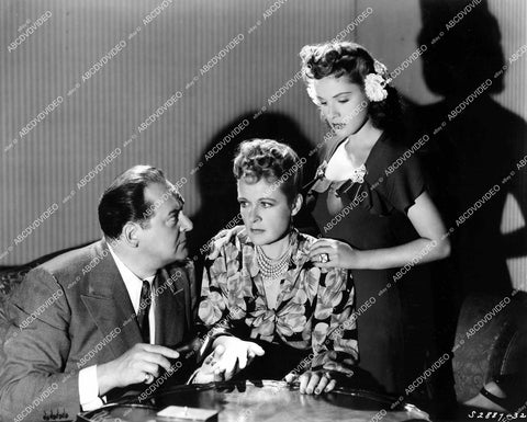 crp-16337 1944 Edward Arnold, Dorothy Morris, Selena Royle film Main Street After Dark crp-16337