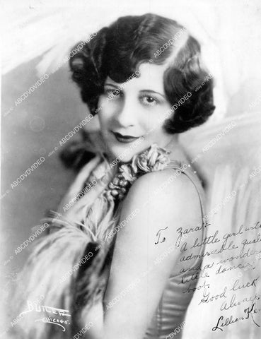 crp-16374 1920's dancer? Lillian Kenny Brooke portrait w genuine autograph crp-16374