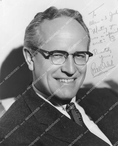 crp-16391 1950's Bill Welsh portrait w genuine autograph crp-16391