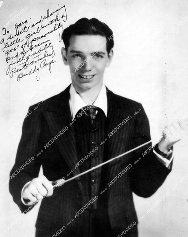 crp-16400 1930's Buddy Page portrait w genuine autograph crp-16400