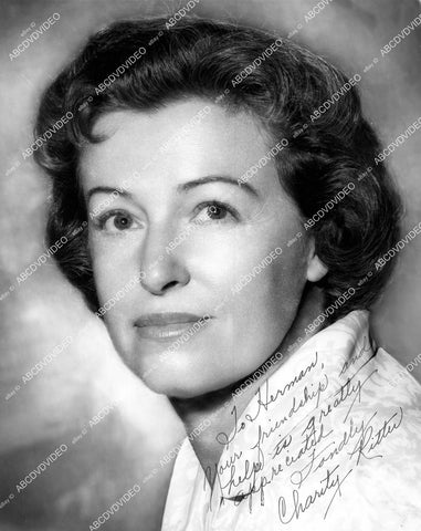 crp-16417 1960's Charity Ritter portrait w genuine autograph crp-16417