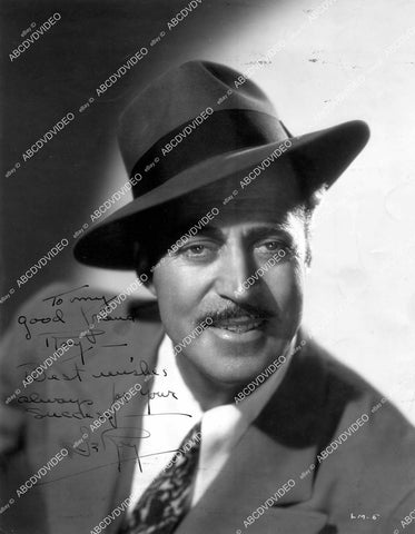 crp-16451 1940's LeRoy Mason portrait w genuine autograph crp-16451
