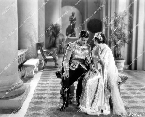 crp-16628 1928 Renee Adoree, Ramon Novarro silent film Forbidden Hours aka His Night crp-16628
