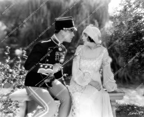 crp-16661 1928 Renee Adoree, Ramon Novarro silent film Forbidden Hours aka His Night crp-16661