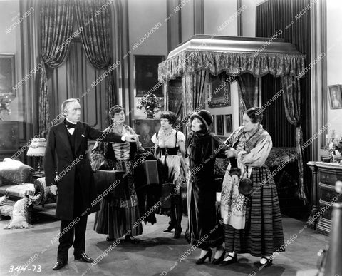crp-16674 1928 Renee Adoree, Alberta Vaughn, Mitzi Cummings, Edward Connelly silent film Forbidden Hours aka His Night crp-16674