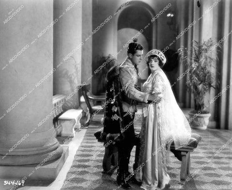 crp-16676 1928 Renee Adoree, Ramon Novarro silent film Forbidden Hours aka His Night crp-16676