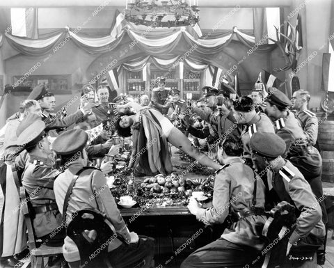 crp-16683 1928 Renee Adoree dancing for the soldiers silent film Forbidden Hours aka His Night crp-16683