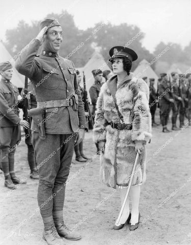 crp-16735 1927 Karl Dane, Marceline Day silent film Rookies crp-16735