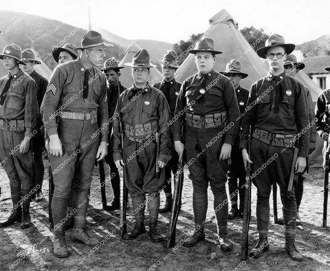 crp-16764 1927 Karl Dane, George K Arthur, Lincoln Stedman, Gene Stone silent film Rookies crp-16764
