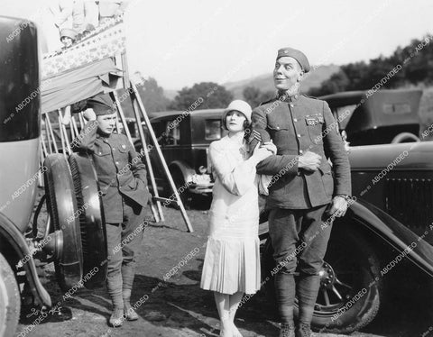crp-16781 1927 Karl Dane, George K Arthur, Marceline Day silent film Rookies crp-16781