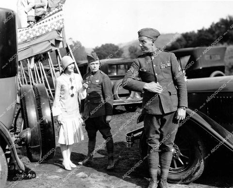 crp-16782 1927 Karl Dane, George K Arthur, Marceline Day silent film Rookies crp-16782