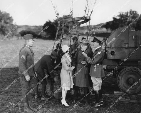 crp-16802 1927 Frank Currier, E.H. Calvert, Marceline Day, Karl Dane silent film Rookies crp-16802