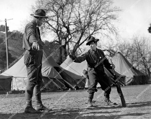 crp-16807 1927 Karl Dane, George K Arthur silent film Rookies crp-16807