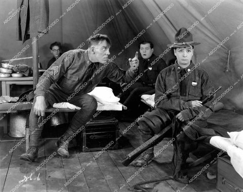 crp-16809 1927 Karl Dane, George K Arthur, Lincoln Stedman, Gene Stone, Louise Lorraine silent film Rookies crp-16809