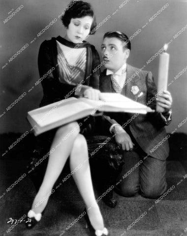 crp-16855 1927 Estelle Clark or Gertrude Short, George K Arthur silent film Tillie the Toiler crp-16855