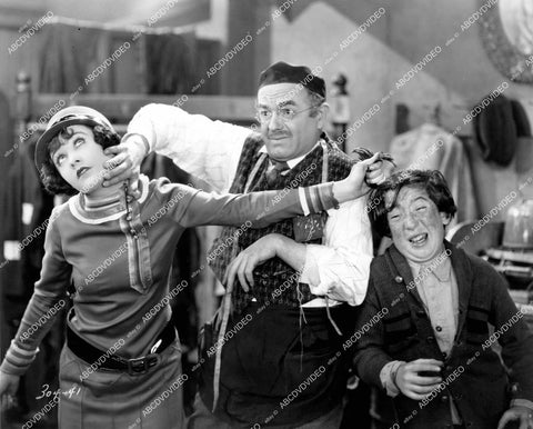 crp-16981 1927 Sally O'Neil, Tenen Holtz, Leon Holmes silent film Frisco Sally Levy crp-16981