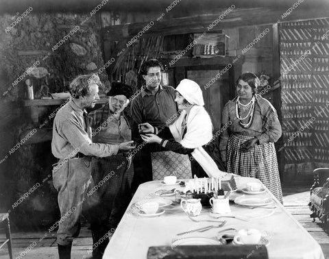 crp-17091 1926 Henry B Walthall, Marceline Day, Shannon Day, Mario Carillo, Bert Woodruff silent film The Barrier crp-17091