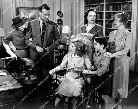crp-17206 1940 Billy Lee, Edith Fellows, Dorothy Adams, Ivan Miller, Lois Wilson, Georgia Caine film Nobody's Children crp-17206