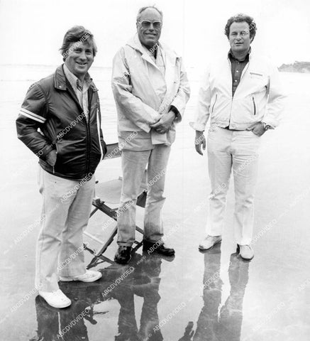 crp-17263 1974 director John Sturges w Jules Levy, Michael Wayne film McQ crp-17263