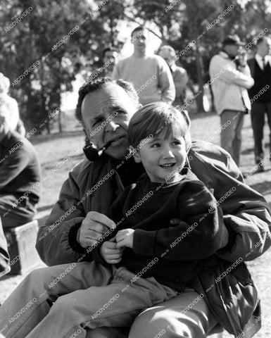 crp-17294 1963 director George Sidney w child star Peter Robbins film A Ticklish Affair crp-17294