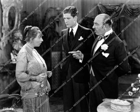 crp-17398 1928 Polly Moran, Grant Withers, Andres de Segurola silent film Bringing Up Father crp-17398