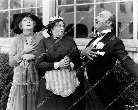 crp-17428 1928 Blanche Payson, Marie Dressler, Andres de Segurola silent film Bringing Up Father crp-17428