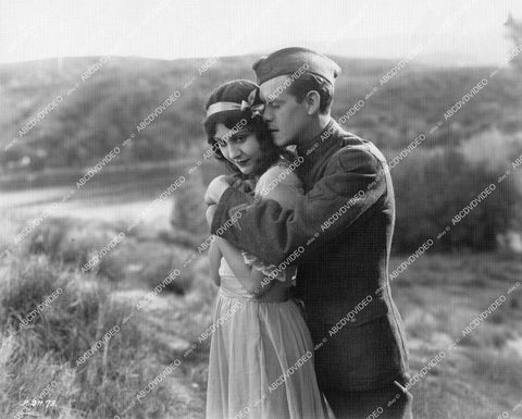 crp-17654 1926 Patsy Ruth Miller, John Harron silent film Hell Bent for Heaven (canvas stock looks better in person) crp-17654