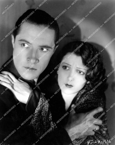 crp-17723 1929 Lia Tora, Ivan Lebedeff silent film The Veiled Woman crp-17723