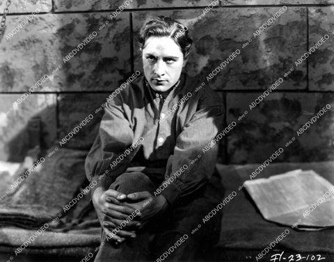 crp-17769 1929 Paul Vincent sitting in jail silent film The Veiled Woman crp-17769