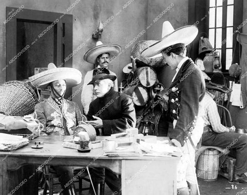 crp-17843 1917 Milton Sills and cast silent film The Honor System crp-17843