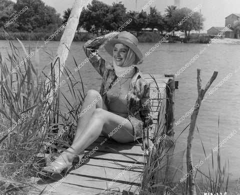 crp-01799 1963 Nadia Gray in her sun outfit Hammer film Maniac crp-01799