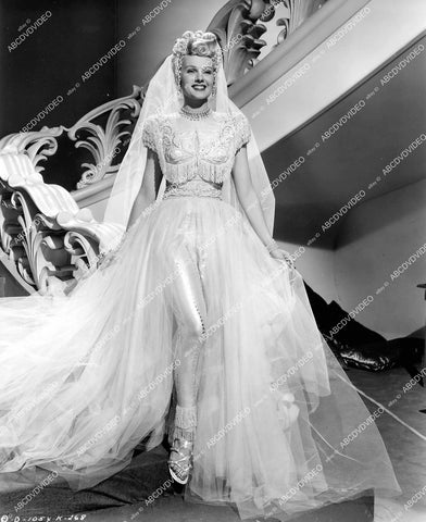 crp-18103 1945 beautiful Adele Jergens portrait film A Thousand and One Nights crp-18103