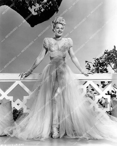 crp-18106 1945 beautiful Adele Jergens portrait film A Thousand and One Nights crp-18106