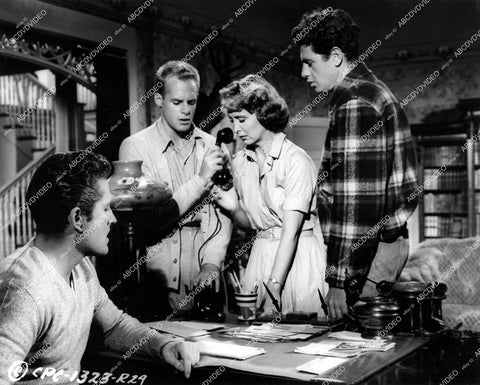 crp-18162 1957 Betty Garrett, John Drew Barrymore Jr, Gerald Sarracini, Corey Allen film The Shadow on the Window crp-18162