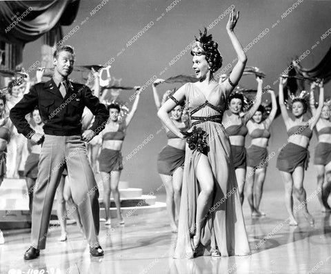 crp-18316 1947 Adele Jergens, Marc Platt film Down to Earth crp-18316