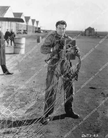 crp-01833 1928 Nick Stuart w his news camera and parachute silent film News Parade crp-01833