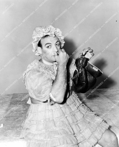crp-18535 1941 Maxie Rosenbloom in baby wear w boxing gloves film Harvard Here I Come crp-18535