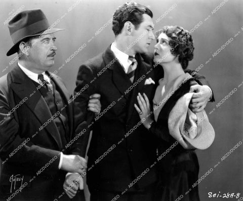crp-18786 1928 Clarence Burton, Johnny Mack Brown, Dorothy Dwan silent film Square Crooks crp-18786