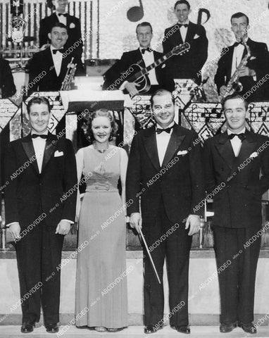 crp-01886 1933 Gogo De Lys w Jimmie Grier and his orchestra at Rainbow Gardens crp-01886
