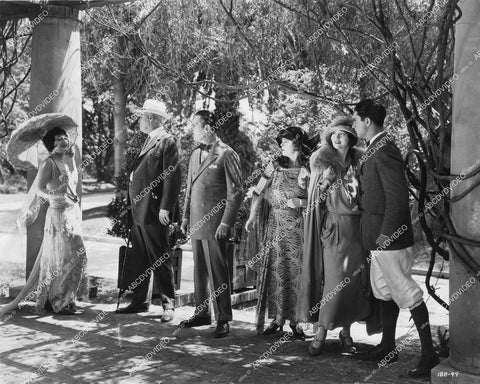 crp-18873 1923 Helene Chadwick, Lew Cody, Carmel Myers, Hedda Hopper, George Walsh silent film Reno crp-18873