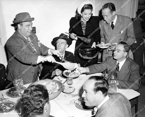 crp-19009 1946 Jinx Falkenburg, Joe Besser, J.B. Scott, Arnie Johnson, Hymie Pink, Len Weisman, Bob Bierman film Talk About a Lady crp-19009