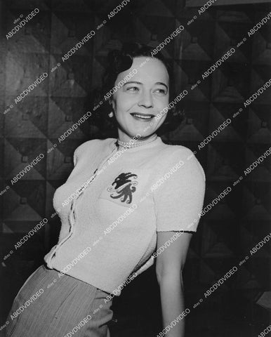 crp-01938 1951 songstress Evelyn Lynne KECA-TV's Jack Gregson Show crp-01938