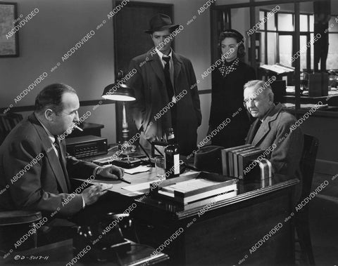 crp-02118 1951 John Derek, Griff Barnett, Broderick Crawford, Donna Reed film Scandal Sheet crp-02118
