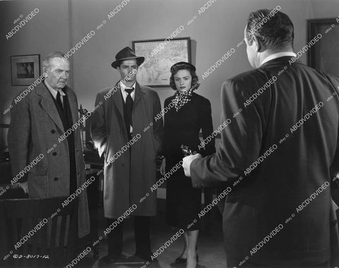 crp-02119 1951 John Derek, Griff Barnett, Broderick Crawford, Donna Reed film Scandal Sheet crp-02119